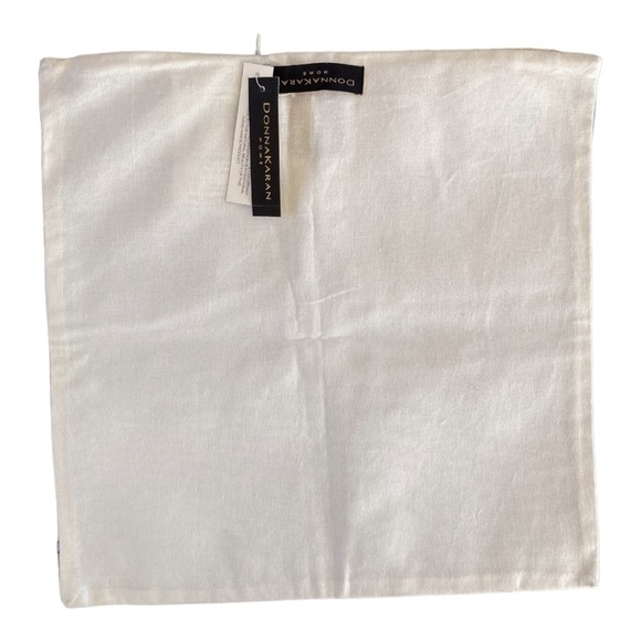 NWT Donna Karan Home Sequin Gold and Ivory Pillow Cover Sham 16” x 16” - Picture 4 of 10